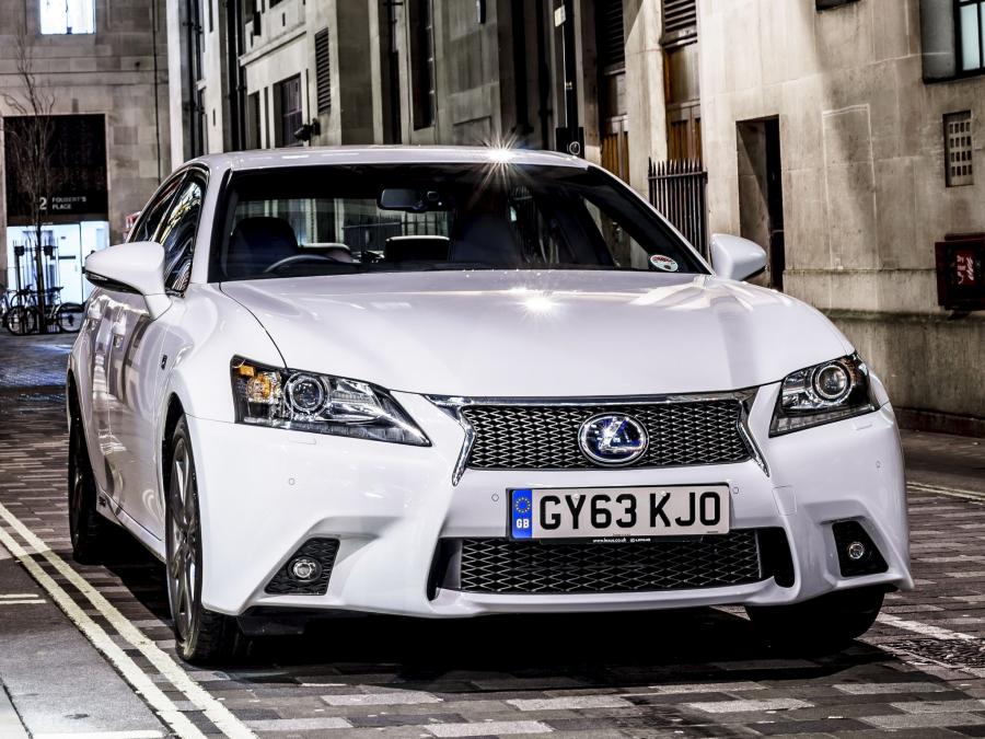  Lexus GS300h F-Sport 2013 года  (UK) (фото 11 из 11)